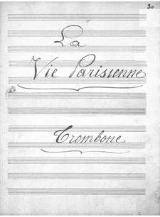 La vie parisienne – Trombone Part