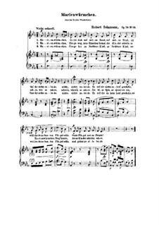 Marienwurmchen, Op.79 No.13