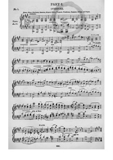 St.Paul. Overture, for Piano, Op.36