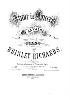 Concert Etude in F Sharp Major for Piano, Op.37