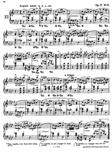 Mazurka, op.17 No.3