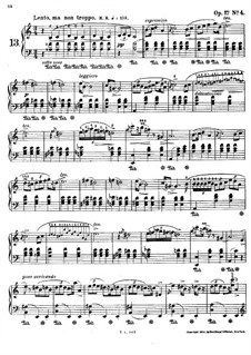 Mazurka, op.17 No.4