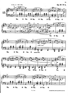 Mazurka, op.33 No.4