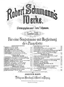 Twelve Poems for Voice and Piano, Op.37