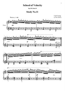 School of Velocity, Book II, Op.299