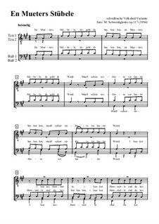 En Mueters Stübele, op.117