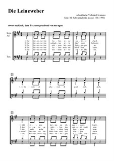 Die Leinenweber, op.134