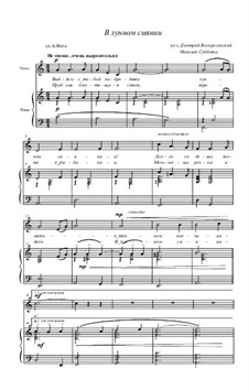 В ЛУННОМ СИЯНИИ, No.3