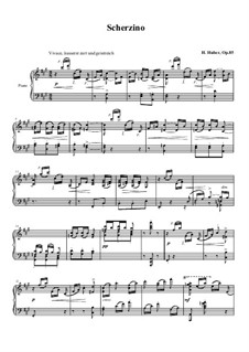 Scherzino from Eight Pieces, Op.85 No.2