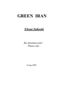 Green Iran: Green Iran by Ehsan Saboohi