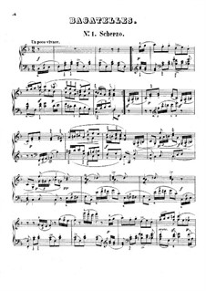 Bagatelles for Piano, Op.107