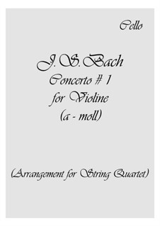 Violin Concerto No.1 in A major, BWV 1041