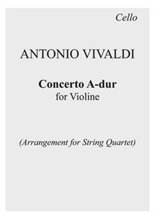 Concerto for Violin in A major