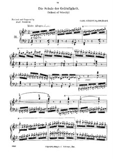 The School of Velocity, No.31-33, Op.299