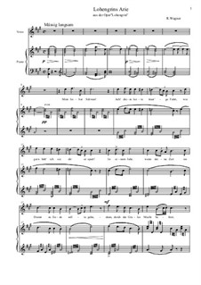 Aria of Lohengrin