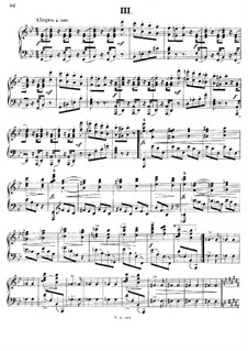 Galop-Caprice No.3 for Piano, Op.5
