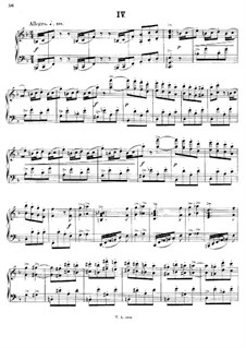 Galop-Caprice No.4 for Piano, Op.5