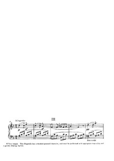 Bagatelle No.3 for Piano, Op.33