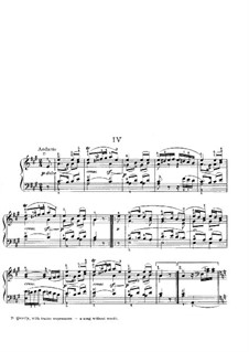 Bagatelle No.4 for Piano, Op.33