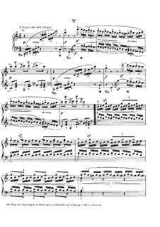 Bagatelle No.5 for Piano, Op.33