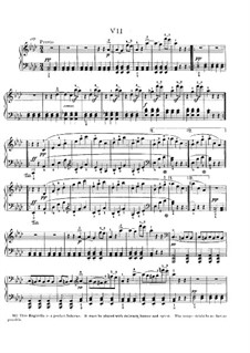 Bagatelle No.7 for Piano, Op.33