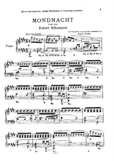 Moonlight Night, for Piano, Op.39 No.5