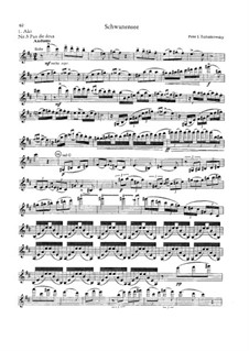Swan Lake, No.5, 13, 20a – Violin Solo Part, Op.20