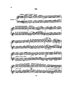 Symphony No.6 'Pathétique', Movements III-IV, for Two Pianos Four Hands – Piano I Part, TH 30 Op.74