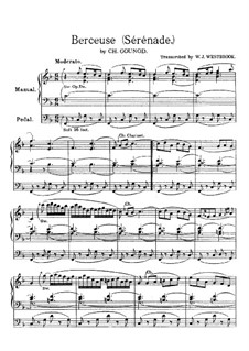 Serenade. Arrangement for Organ