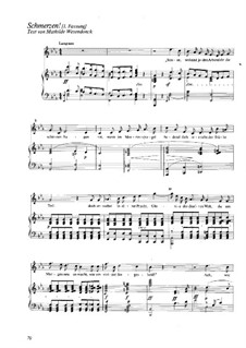 Sorrows (for Voice and Piano)