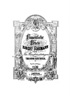 A Woman's Love and Life (Piano Arrangement), Op.42