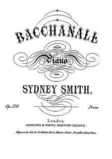 Bacchanale, Op.170: Bacchanale by Sydney Smith
