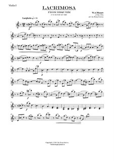 Lacrimosa from Requiem, KV.626