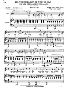 He, the Noblest of the Noble (C Major)