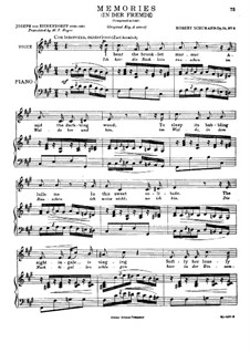 Memories (F Sharp Minor)