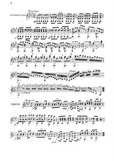 Air varié, Op.15