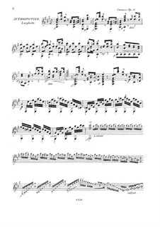 Air and Variations 'Le songe de J.J. Rousseau', Op.17: Air and Variations 'Le songe de J.J. Rousseau' by Matteo Carcassi
