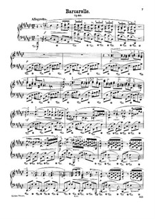 Barcarolle, Op.60