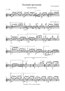 Autumn Prelude: Autumn Prelude by Valeriy Melnikov