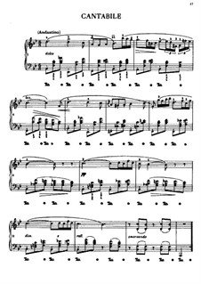 Cantabile, Op.P2 No.6