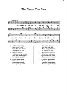 cherry tree song the cherry tree carol by folklore sheet on musicaneo cherry tree song the cherry tree carol by folklore sheet on musicaneo