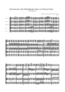 A Musical Joke, Movement I, K.522