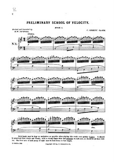 School of Velocity (Book I), Op.636