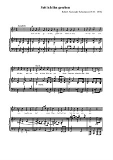 Seit ich ihn gesehen (Frauenliebe und -leben) in B flat major, Op.42 No.1