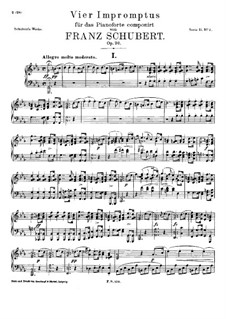 4 Impromptus, Op.90