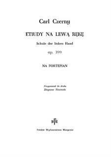 Etudes for Left Hand, Op.399