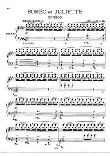 Illustrations on Gounod's 'Romeo et Juliette', Op.136