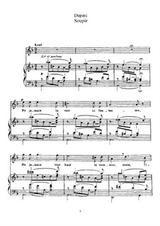 Soupir: Soupir by Henri Duparc