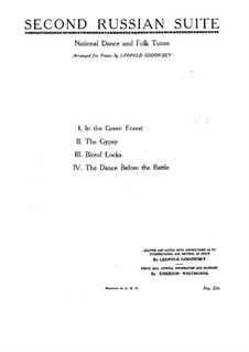 Russische Suite No.2: Russische Suite No.2 by Leopold Godowsky