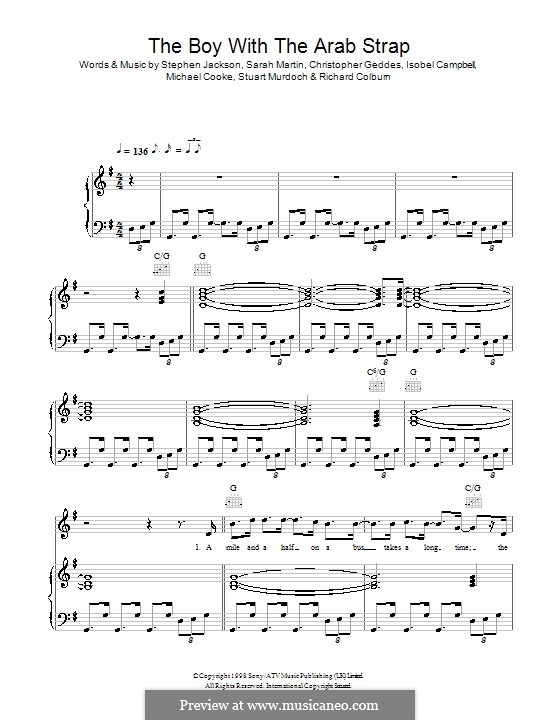 the boy with the arab strap